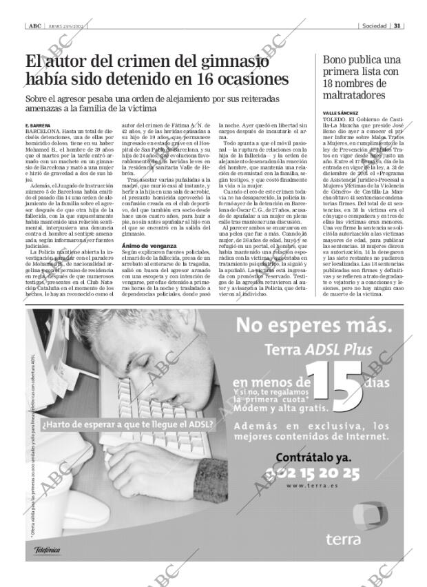 ABC MADRID 23-05-2002 página 31