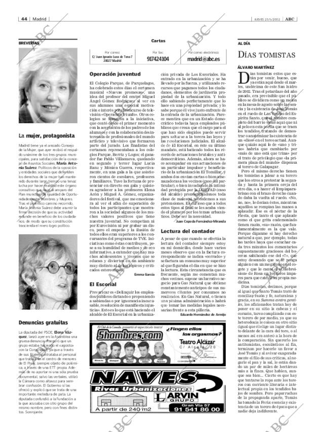 ABC MADRID 23-05-2002 página 44