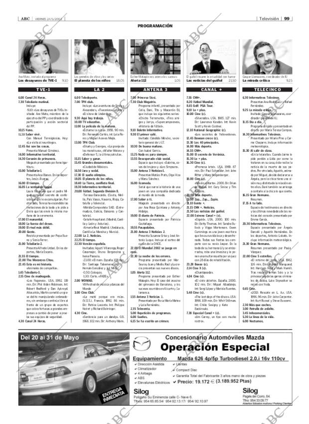 ABC SEVILLA 24-05-2002 página 99