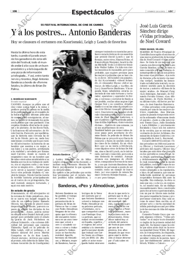 ABC MADRID 26-05-2002 página 106
