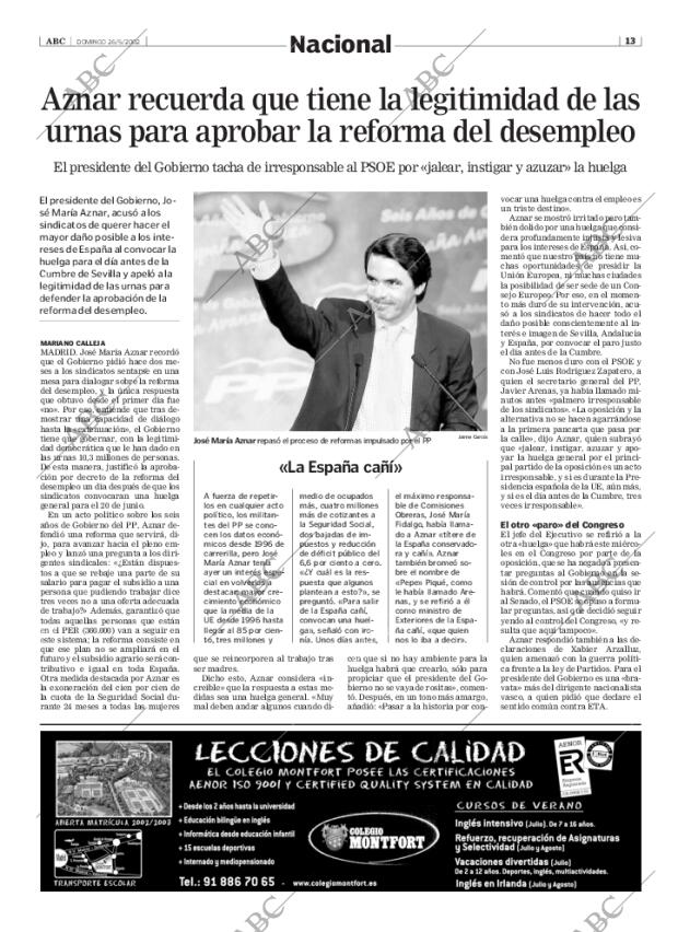 ABC MADRID 26-05-2002 página 13