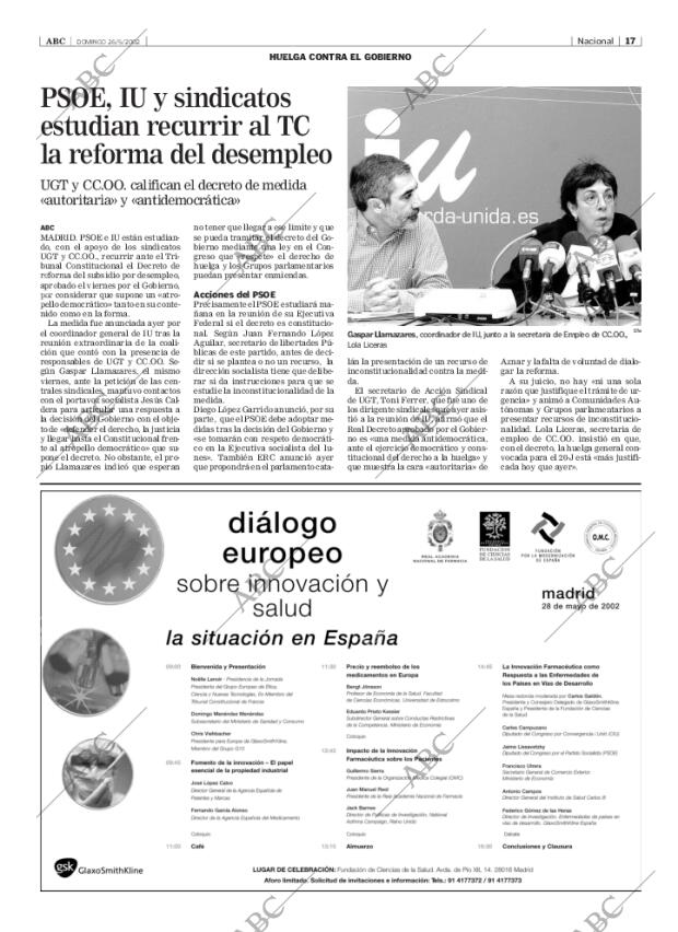 ABC MADRID 26-05-2002 página 17