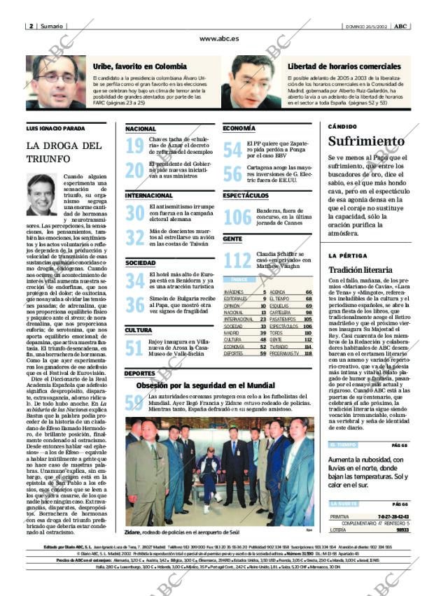 ABC MADRID 26-05-2002 página 2