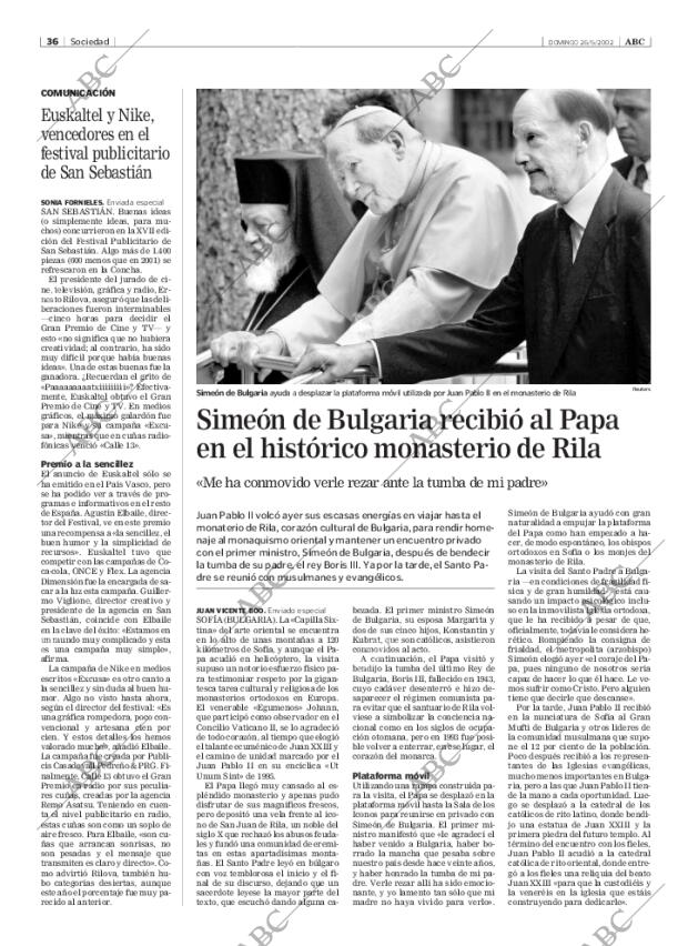 ABC MADRID 26-05-2002 página 36