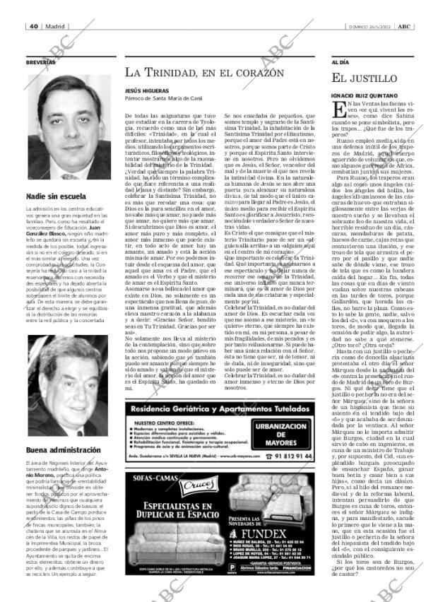 ABC MADRID 26-05-2002 página 40