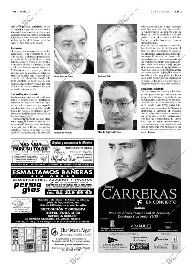 ABC MADRID 26-05-2002 página 43