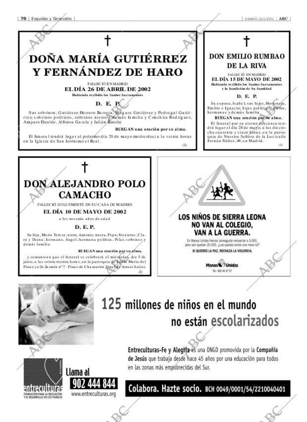 ABC MADRID 26-05-2002 página 70
