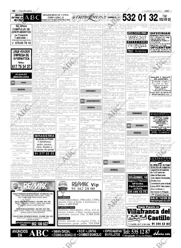 ABC MADRID 26-05-2002 página 88