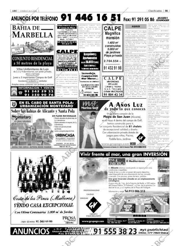 ABC MADRID 26-05-2002 página 91