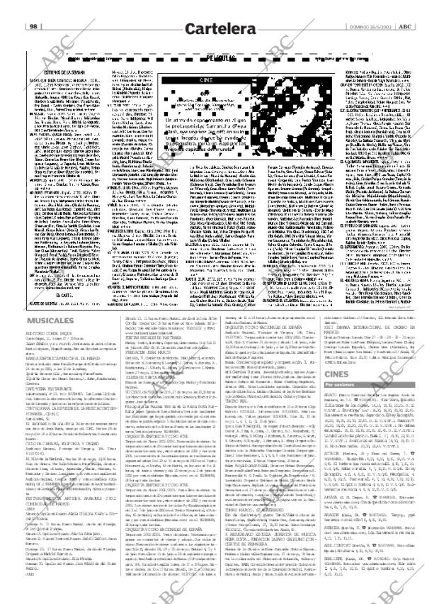 ABC MADRID 26-05-2002 página 98