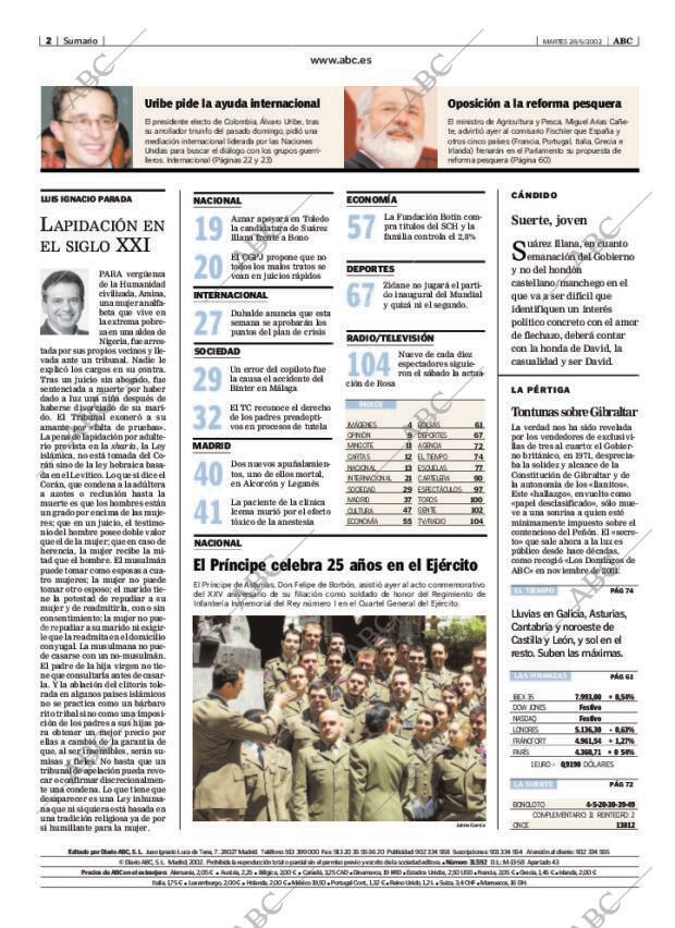 ABC MADRID 28-05-2002 página 2
