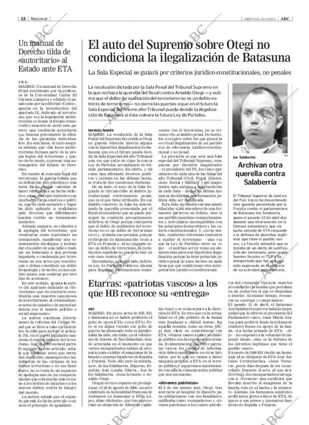 ABC MADRID 29-05-2002 página 12