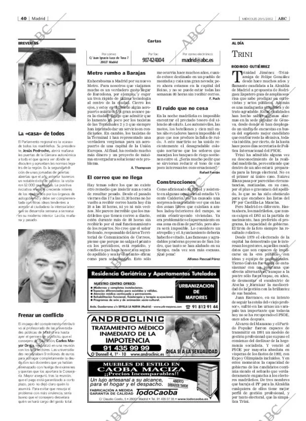 ABC MADRID 29-05-2002 página 40