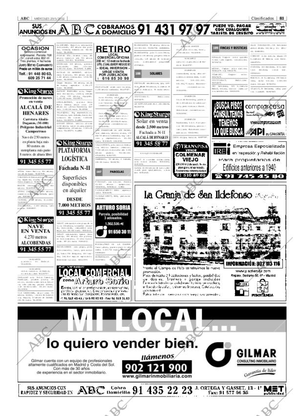 ABC MADRID 29-05-2002 página 81