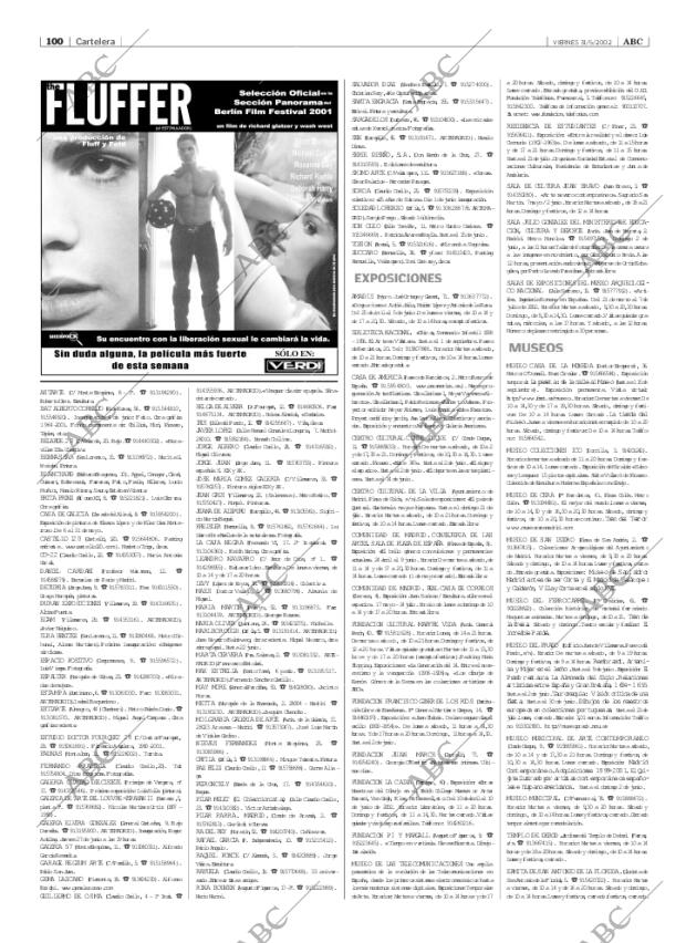 ABC MADRID 31-05-2002 página 100