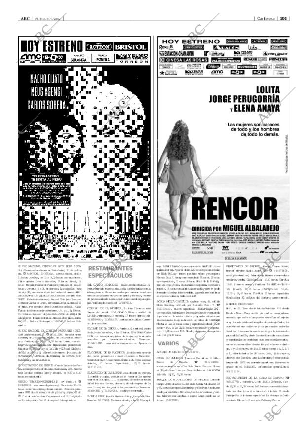 ABC MADRID 31-05-2002 página 101