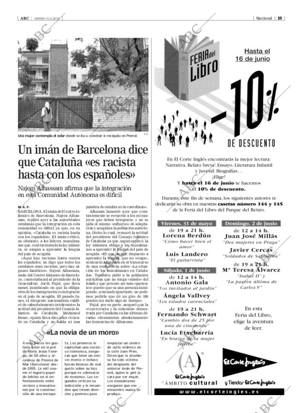 ABC MADRID 31-05-2002 página 19