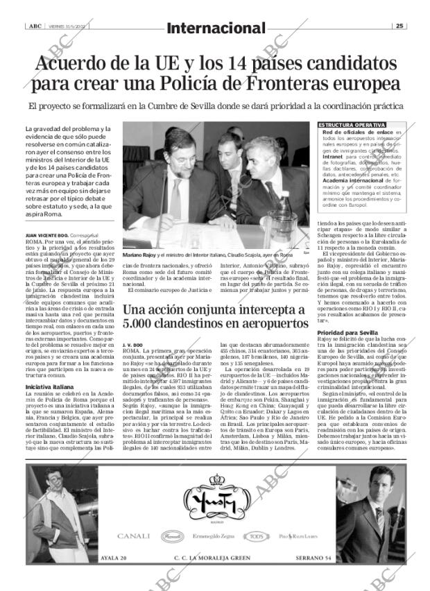 ABC MADRID 31-05-2002 página 25