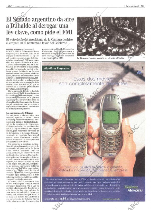 ABC MADRID 31-05-2002 página 31