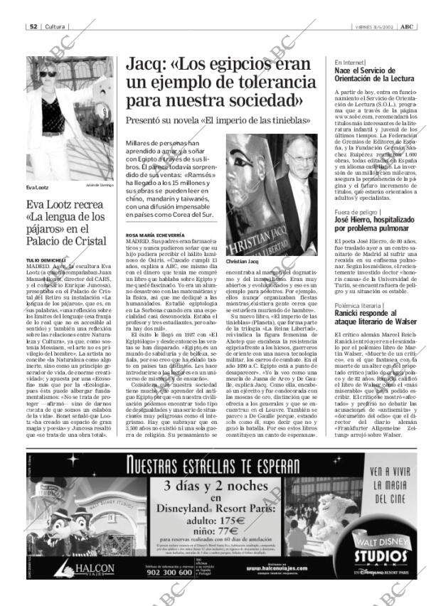 ABC MADRID 31-05-2002 página 52