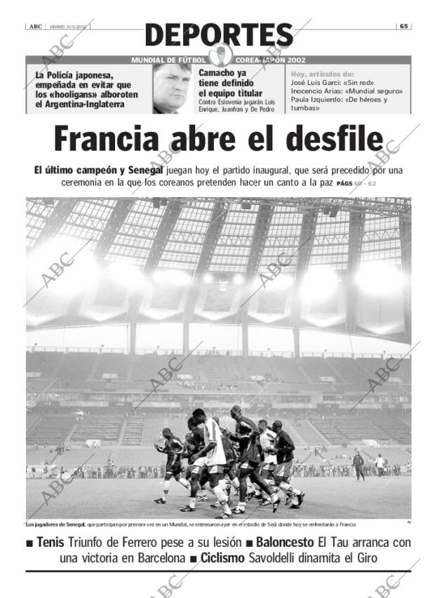 ABC MADRID 31-05-2002 página 65