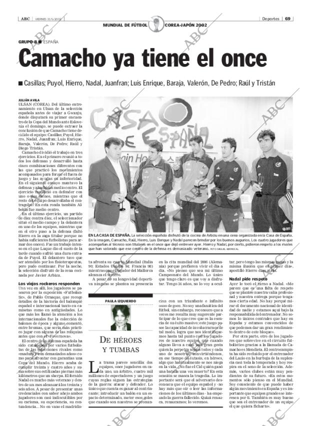 ABC MADRID 31-05-2002 página 69