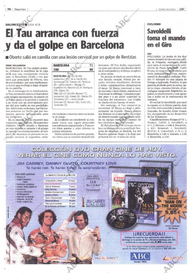 ABC MADRID 31-05-2002 página 76