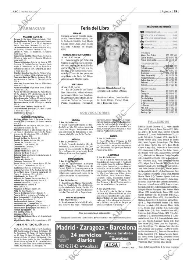 ABC MADRID 31-05-2002 página 79