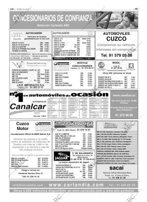 ABC MADRID 31-05-2002 página 85