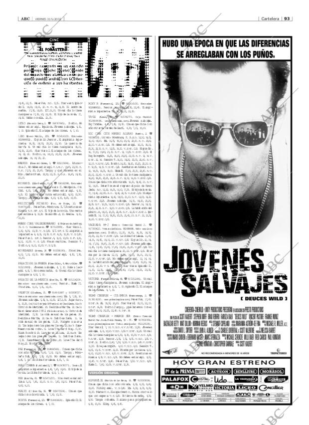 ABC MADRID 31-05-2002 página 93
