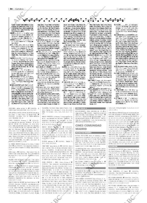 ABC MADRID 31-05-2002 página 94