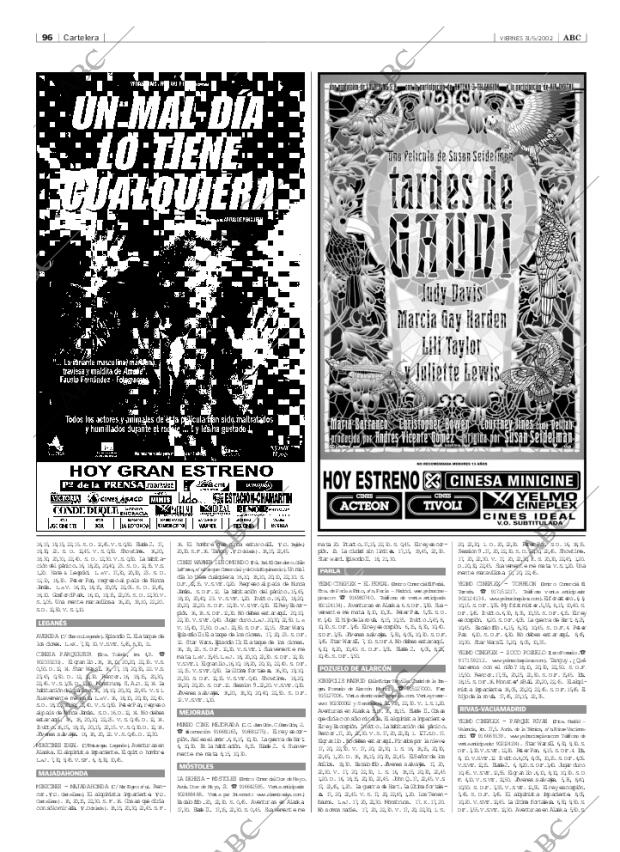 ABC MADRID 31-05-2002 página 96