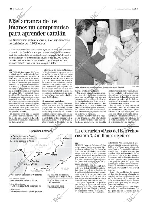 ABC MADRID 05-06-2002 página 16