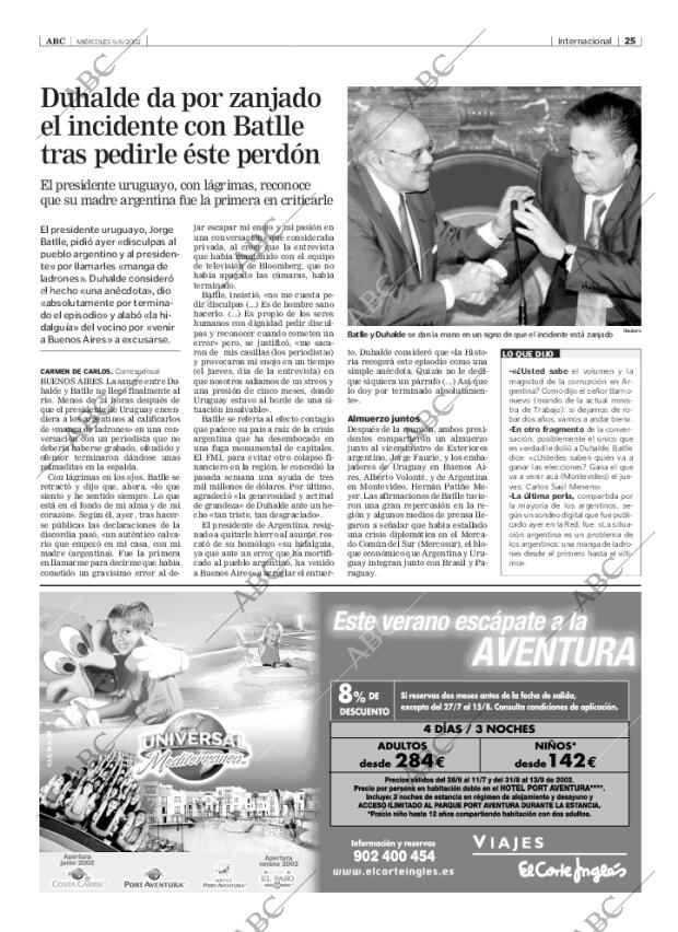 ABC MADRID 05-06-2002 página 25
