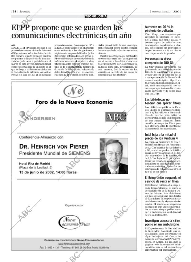 ABC MADRID 05-06-2002 página 38