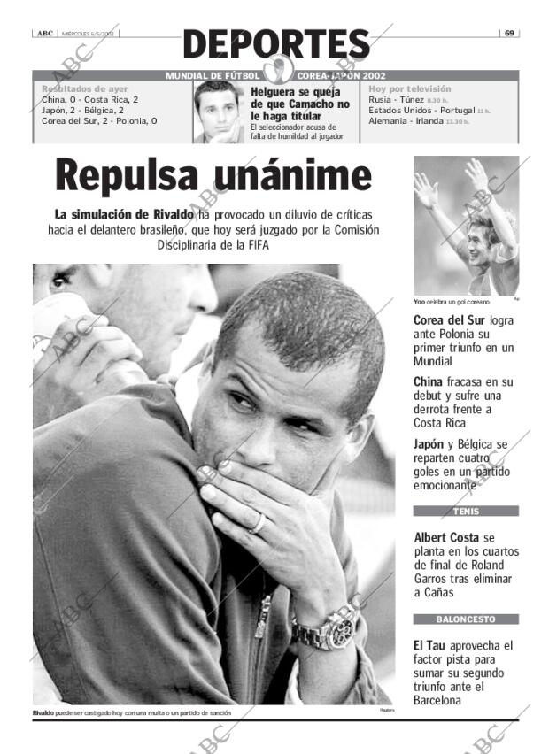 ABC MADRID 05-06-2002 página 69