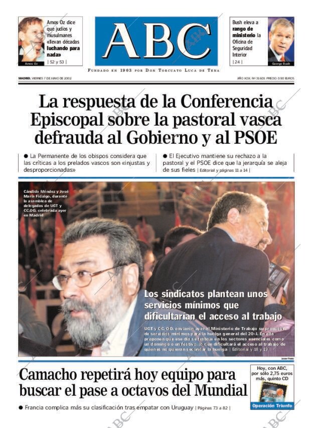 ABC MADRID 07-06-2002 página 1