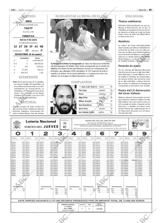 ABC MADRID 07-06-2002 página 85