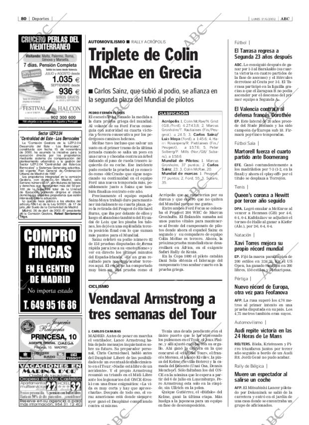 ABC MADRID 17-06-2002 página 80