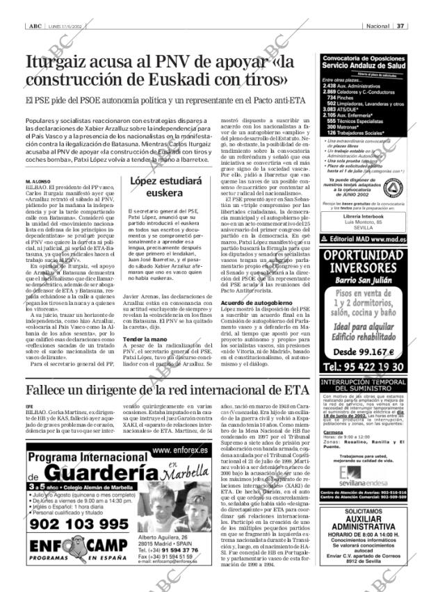 ABC SEVILLA 17-06-2002 página 37
