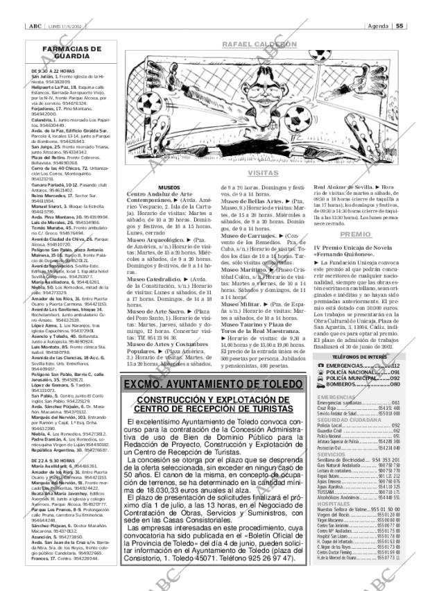 ABC SEVILLA 17-06-2002 página 55