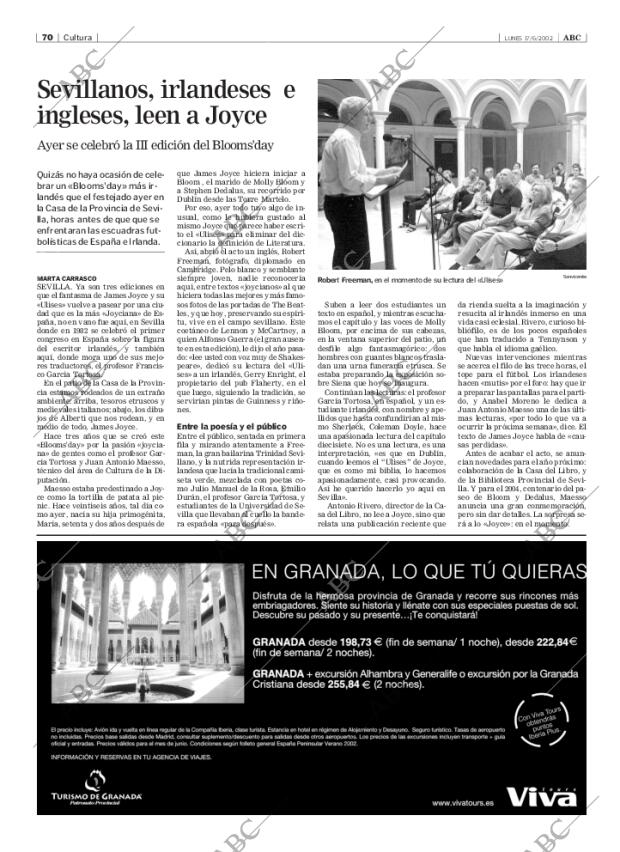 ABC SEVILLA 17-06-2002 página 70
