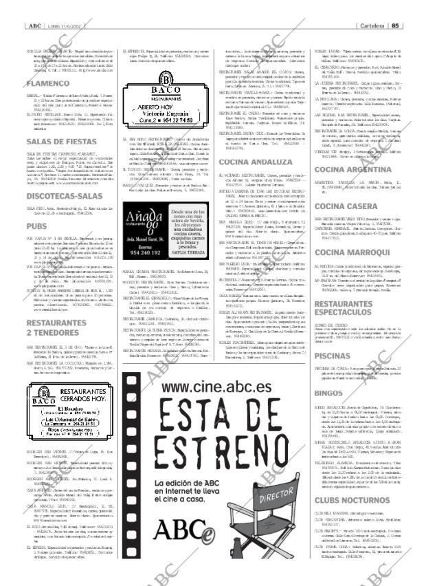ABC SEVILLA 17-06-2002 página 85