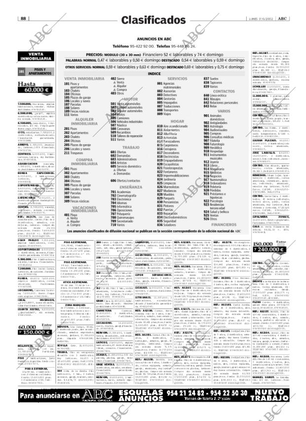 ABC SEVILLA 17-06-2002 página 88