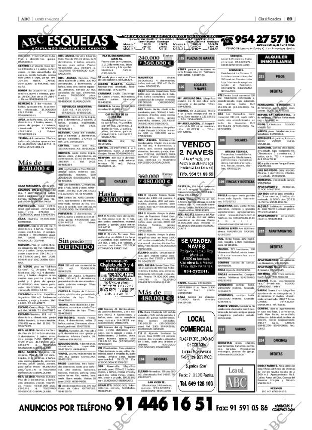 ABC SEVILLA 17-06-2002 página 89