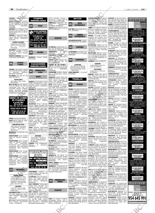 ABC SEVILLA 17-06-2002 página 90