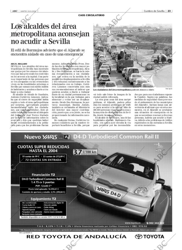ABC SEVILLA 18-06-2002 página 23
