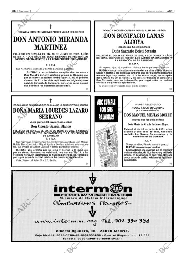 ABC SEVILLA 18-06-2002 página 86