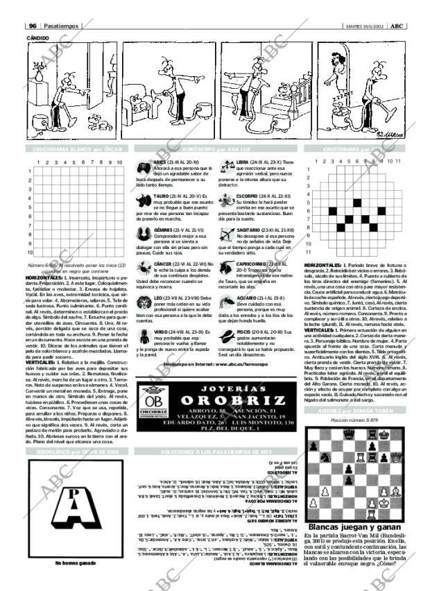 ABC SEVILLA 18-06-2002 página 96