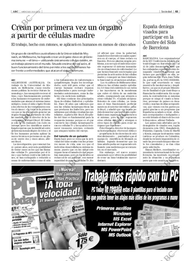 ABC SEVILLA 19-06-2002 página 61